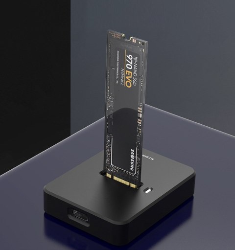 GEMBIRD GEMBIRD STACJA DOKUJĄCA DO DYSKÓW M.2 SATA I NVME SSD CZARNA GEMBIRD GEMBIRD STACJA DOKUJĄCA DO DYSKÓW M.2 SATA I NVME SSD CZARNA