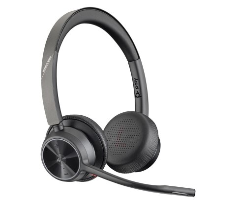 Hewlett-Packard POLY Zestaw słuchawkowy Voyager 4320 z certyfikatem Microsoft Teams USB-C + adapter BT700 (WYPRZEDAŻ) Hewlett-Packard POLY Zestaw słuchawkowy Voyager 4320 z certyfikatem Microsoft Teams USB-C + adapter BT700 (WYPRZEDAŻ)