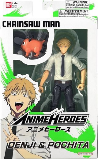 BANDAI ANIME HEROES CHAINSAW MAN - DENJI & POCHITA