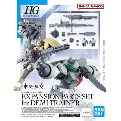 BANDAI HG 1/144 EXPANSION PARTS SET FOR DEMI TRAINER BANDAI HG 1/144 EXPANSION PARTS SET FOR DEMI TRAINER