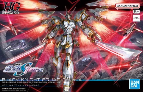 BANDAI HGCE 1/144 BLACK KNIGHT SQUAD Cal - re. A BANDAI HGCE 1/144 BLACK KNIGHT SQUAD Cal - re. A