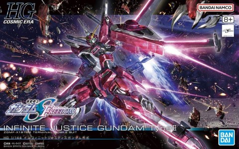BANDAI HGCE 1/144 INFINITE JUSTICE GUNDAM TYPE II BANDAI HGCE 1/144 INFINITE JUSTICE GUNDAM TYPE II