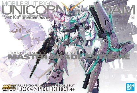BANDAI MGEX 1/100 UNICORN GUNDAM Ver.Ka BANDAI MGEX 1/100 UNICORN GUNDAM Ver.Ka