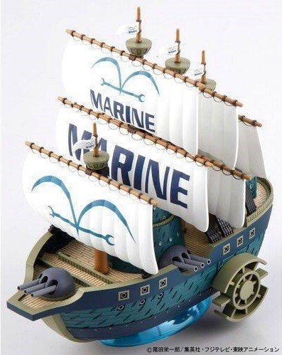 BANDAI ONE PIECE GRAND SHIP COLLECTION MARINE SHIP