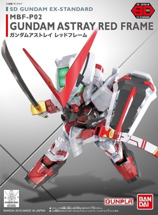 BANDAI SDEX GUNDAM ASTRAY RED FRAME BL