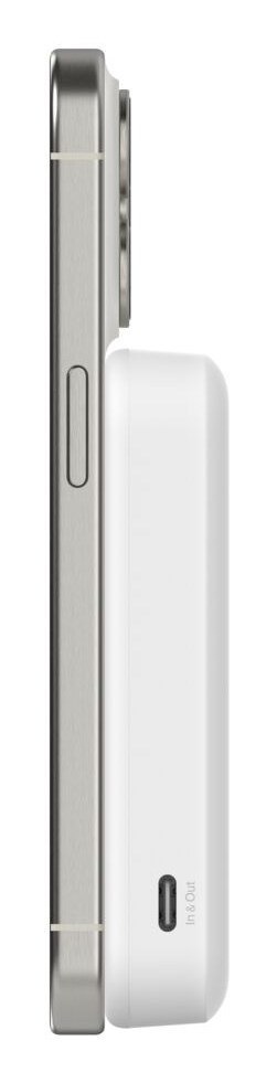 BELKIN POWERBANK BOOSTCHARGE PRO 8000 MAH 15W QI2 MAGSAFE BIAŁY BELKIN POWERBANK BOOSTCHARGE PRO 8000 MAH 15W QI2 MAGSAFE BIAŁY