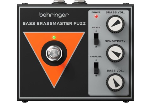 Behringer Behringer BASS BRASSMASTER FUZZ - Efekt basowy Behringer Behringer BASS BRASSMASTER FUZZ - Efekt basowy