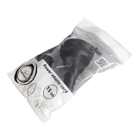 GEMBIRD Adapter GEMBIRD PC-SFC14M-01 (C14 / IEC C14 / IEC 320 C14 M - Schuko, Shuko F; 0,15m; kolor czarny) GEMBIRD Adapter GEMBIRD PC-SFC14M-01 (C14 / IEC C14 / IEC 320 C14 M - Schuko, Shuko F; 0,15m; kolor czarny)
