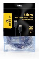 GEMBIRD GEMBIRD KABEL HDMI ULTRA HIGH SPEED ETHERNET 8K 2M