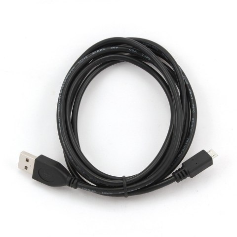 GEMBIRD Kabel GEMBIRD CCP-MUSB2-AMBM-1M (Micro USB M - USB M; 1m; kolor czarny) GEMBIRD Kabel GEMBIRD CCP-MUSB2-AMBM-1M (Micro USB M - USB M; 1m; kolor czarny)