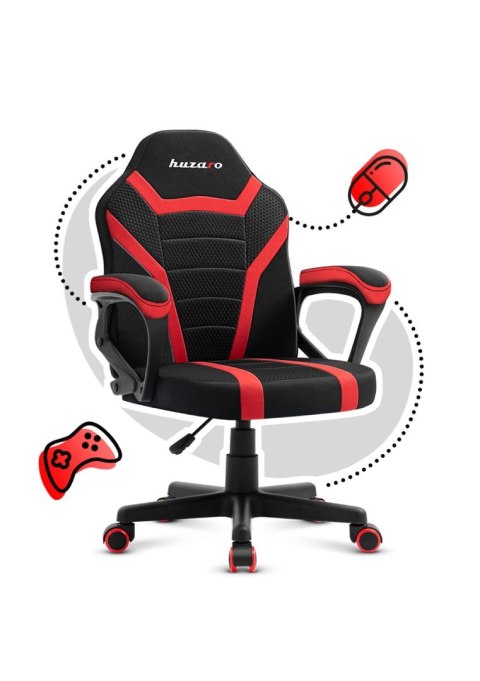 Huzaro Fotel gamingowy dla dziecka HZ-Ranger 1.0 red mesh (WYPRZEDAŻ) Huzaro Fotel gamingowy dla dziecka HZ-Ranger 1.0 red mesh (WYPRZEDAŻ)
