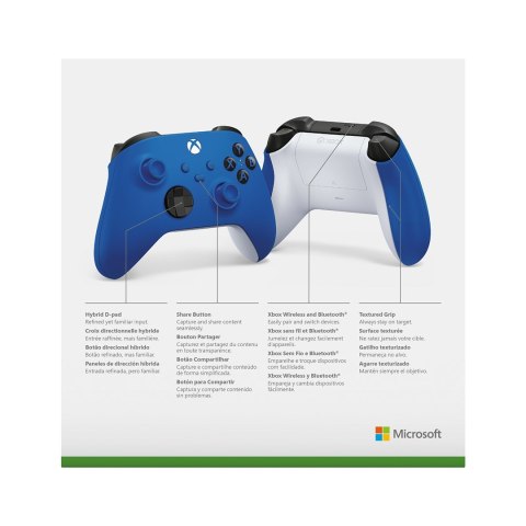 Microsoft Microsoft Xbox Series kontroler bezprzewodowy Blue (WYPRZEDAŻ) Microsoft Microsoft Xbox Series kontroler bezprzewodowy Blue (WYPRZEDAŻ)