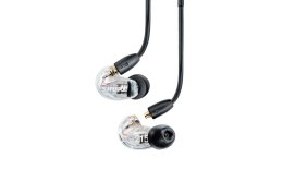 SHURE Shure SE215DYCL+UNI-EFS - Słuchawki douszne AONIC215 z pojedynczym przetwornikiem i kablem 3.5mm (przezroczyste)