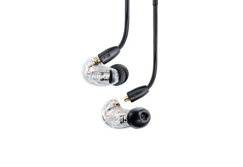 SHURE Shure SE215DYCL+UNI-EFS - Słuchawki douszne AONIC215 z pojedynczym przetwornikiem i kablem 3.5mm (przezroczyste) SHURE Shure SE215DYCL+UNI-EFS - Słuchawki douszne AONIC215 z pojedynczym przetwornikiem i kablem 3.5mm (przezroczyste)