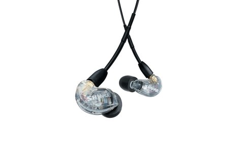 SHURE Shure SE215DYCL+UNI-EFS - Słuchawki douszne AONIC215 z pojedynczym przetwornikiem i kablem 3.5mm (przezroczyste) SHURE Shure SE215DYCL+UNI-EFS - Słuchawki douszne AONIC215 z pojedynczym przetwornikiem i kablem 3.5mm (przezroczyste)