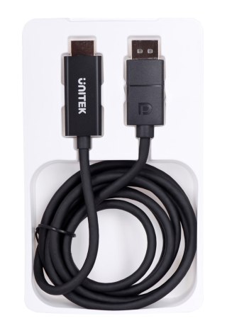 UNITEK UNITEK ADAPTER KABEL DP 1.2 - HDMI, 4K 60HZ, 1,9M