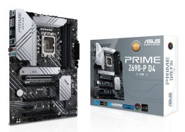 ASUS Płyta główna ASUS PRIME Z690 P D4 CSM (WYPRZEDAŻ)