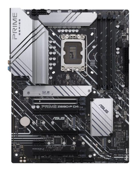 ASUS Płyta główna ASUS PRIME Z690 P D4 CSM (WYPRZEDAŻ)
