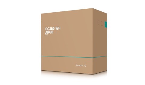 DEEPCOOL Obudowa DeepCool CC360 WH DEEPCOOL Obudowa DeepCool CC360 WH