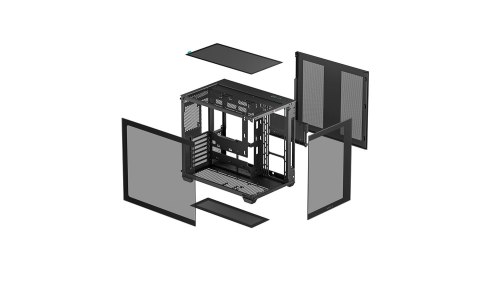 DEEPCOOL Obudowa DeepCool CG530 czarna DEEPCOOL Obudowa DeepCool CG530 czarna