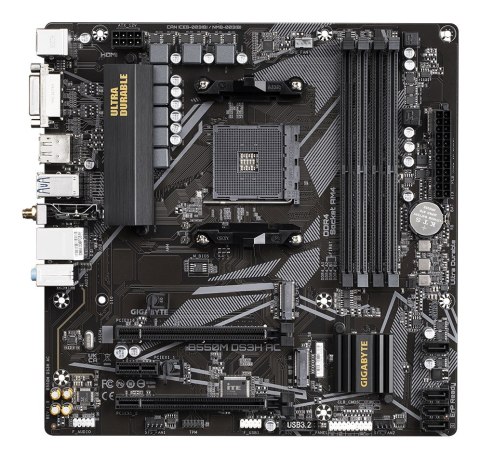 Gigabyte Płyta główna Gigabyte B550M DS3H AC
