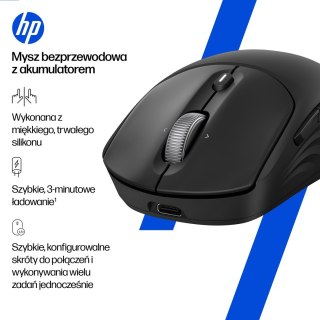 Hewlett-Packard Mysz HP 700 Rechargeable  Mouse Black bezprzewodowa z akumulatorem czarna AZ7B0AA