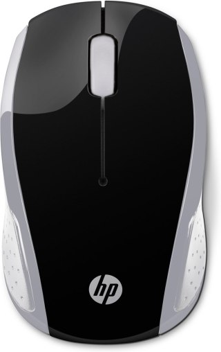 Hewlett-Packard Mysz HP Wireless Mouse 200 Pike Silver bezprzewodowa srebrno-czarna 2HU84AA