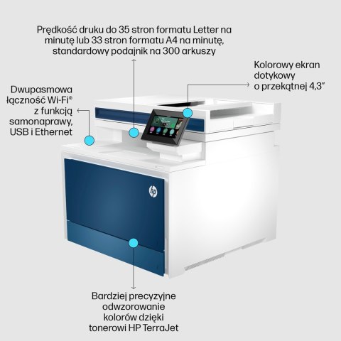 Hewlett-Packard Urządzenie wielofunk. HP Color LJ Pro MFP 4302fdw (WYPRZEDAŻ) Hewlett-Packard Urządzenie wielofunk. HP Color LJ Pro MFP 4302fdw (WYPRZEDAŻ)
