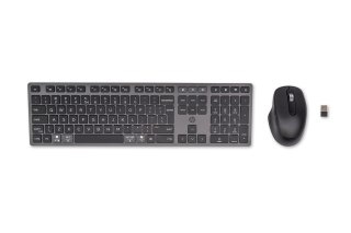 Hewlett-Packard Zestaw klawiatura + mysz HP 720 Multi-Device Rechargeable Wireless Keyboard and Mouse Combo bezprzewodowe z akumulatorem czarne 