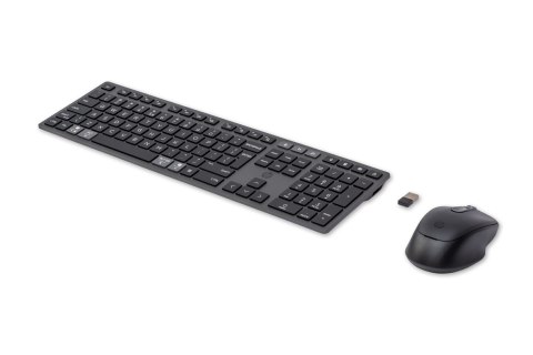 Hewlett-Packard Zestaw klawiatura + mysz HP 720 Multi-Device Rechargeable Wireless Keyboard and Mouse Combo bezprzewodowe z akumulatorem czarne Hewlett-Packard Zestaw klawiatura + mysz HP 720 Multi-Device Rechargeable Wireless Keyboard and Mouse Combo bezprzewodowe z akumulatorem czarne