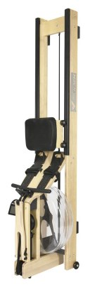 MERACH Wioślarz wodny drewniany MERACH MR-902/YS, bluetooth&app, naturalny kolor drewna (WYPRZEDAŻ)