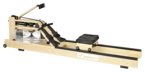MERACH Wioślarz wodny drewniany MERACH MR-902/YS, bluetooth&app, naturalny kolor drewna (WYPRZEDAŻ) MERACH Wioślarz wodny drewniany MERACH MR-902/YS, bluetooth&app, naturalny kolor drewna (WYPRZEDAŻ)