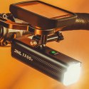 Rockbros Lampka rowerowa Rockbros RHL1500 przednia 5000mAh 1500lm IPX6 - czarna