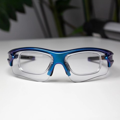 Rockbros Okulary rowerowe Rockbros 10069 fotochromowe UV400 - niebieskie Rockbros Okulary rowerowe Rockbros 10069 fotochromowe UV400 - niebieskie