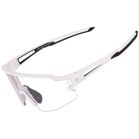 Rockbros Okulary rowerowe Rockbros 10172 fotochromowe UV400 - białe Rockbros Okulary rowerowe Rockbros 10172 fotochromowe UV400 - białe