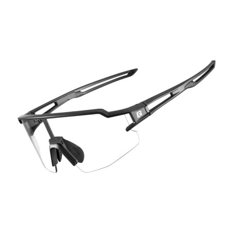 Rockbros Okulary rowerowe Rockbros 10175 fotochromowe UV400 - czarne Rockbros Okulary rowerowe Rockbros 10175 fotochromowe UV400 - czarne