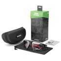 Rockbros Okulary rowerowe Rockbros SP216BK fotochromowe UV400 - czarno-czerwone Rockbros Okulary rowerowe Rockbros SP216BK fotochromowe UV400 - czarno-czerwone