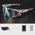 Rockbros Okulary rowerowe Rockbros SP291 fotochromowe UV400 - białe Rockbros Okulary rowerowe Rockbros SP291 fotochromowe UV400 - białe