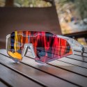 Rockbros Okulary rowerowe Rockbros SP291 fotochromowe UV400 - białe Rockbros Okulary rowerowe Rockbros SP291 fotochromowe UV400 - białe