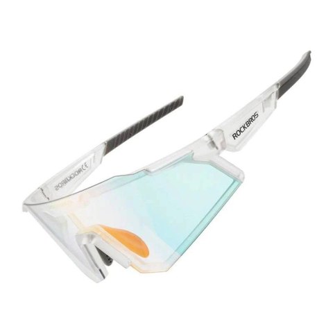 Rockbros Okulary rowerowe Rockbros SP291 fotochromowe UV400 - białe Rockbros Okulary rowerowe Rockbros SP291 fotochromowe UV400 - białe