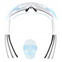 Rockbros Okulary rowerowe Rockbros fotochromowe z ochroną UV i wkładką korekcyjną - białe Rockbros Okulary rowerowe Rockbros fotochromowe z ochroną UV i wkładką korekcyjną - białe