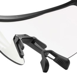 Rockbros Okulary rowerowe Rockbros fotochromowe, z ochroną UV i wkładką korekcyjną - przezroczyste czarne