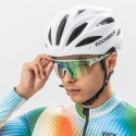 Rockbros Okulary rowerowe Rockbros fotochromowe, z ochroną UV i wkładką korekcyjną - zielone Rockbros Okulary rowerowe Rockbros fotochromowe, z ochroną UV i wkładką korekcyjną - zielone