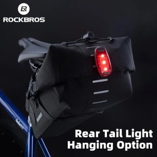 Rockbros Torba rowerowa Rockbros 30130061001 pod siodełko 3L - czarna
