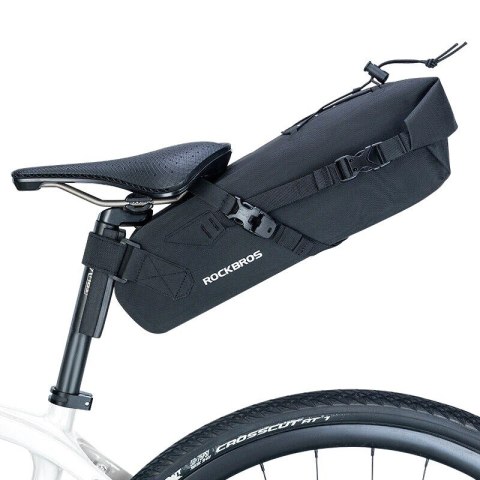 Rockbros Torba rowerowa Rockbros 30130061001 pod siodełko 3L - czarna Rockbros Torba rowerowa Rockbros 30130061001 pod siodełko 3L - czarna