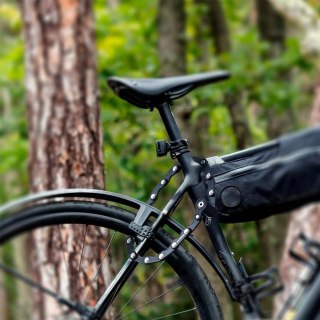 Rockbros Zapięcie rowerowe Rockbros WD795 składane na klucz - czarne