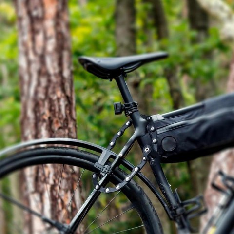Rockbros Zapięcie rowerowe Rockbros WD795 składane na klucz - czarne Rockbros Zapięcie rowerowe Rockbros WD795 składane na klucz - czarne