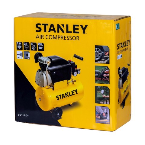 STANLEY Sprężarka olejowa 1500W FCCC404STN005 STANLEY (WYPRZEDAŻ) STANLEY Sprężarka olejowa 1500W FCCC404STN005 STANLEY (WYPRZEDAŻ)