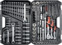 YATO Zestaw kluczy XXL YATO 150szt. 1/4"-3/8"-1/2" 38811