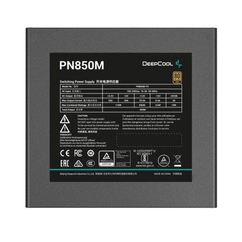 DEEPCOOL Zasilacz Deepcool PN850M 850w Gold Modular (WYPRZEDAŻ)